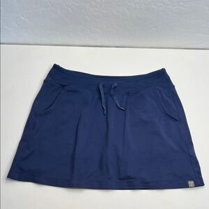 Title Nine Breakthrough Skort Navy Blue Solid size medium